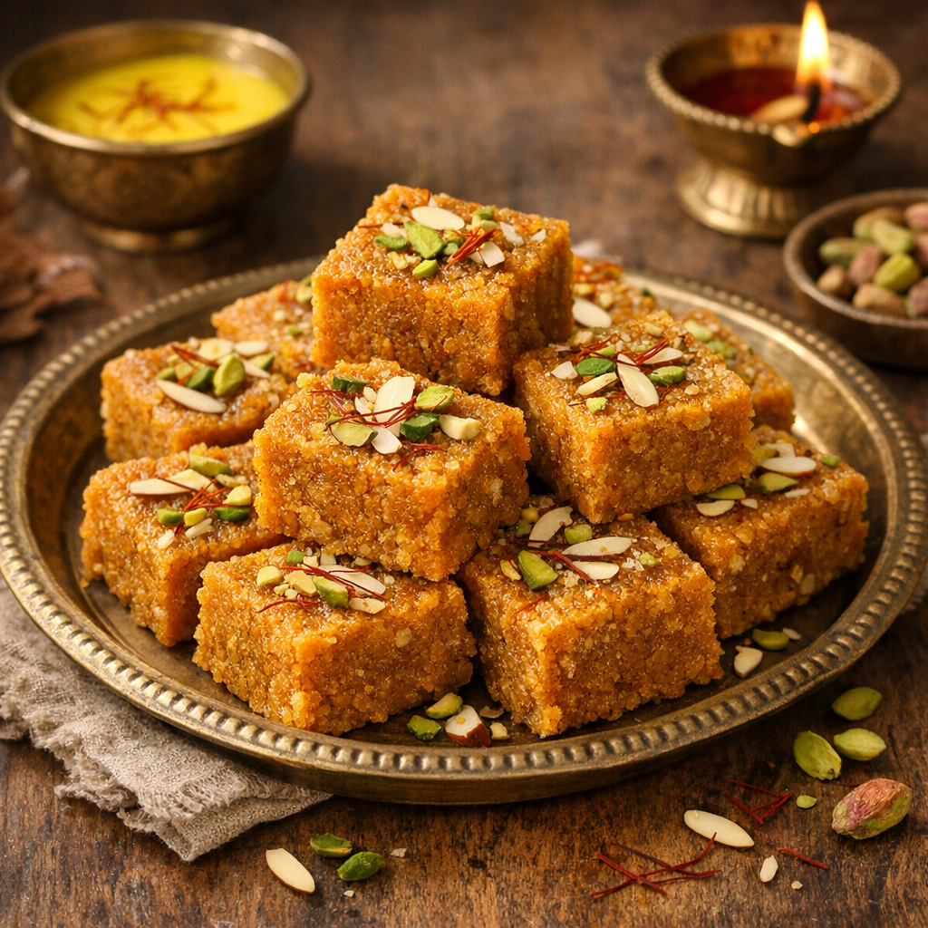 Read more about the article How to make Mohanthal |Tasty MohanThal Food Recipe