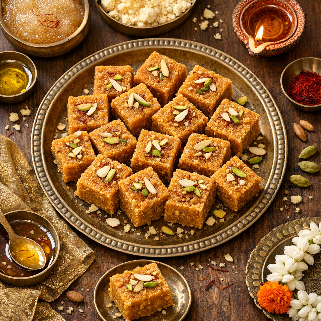 Read more about the article How to make Mohanthal |Tasty MohanThal Food Recipe