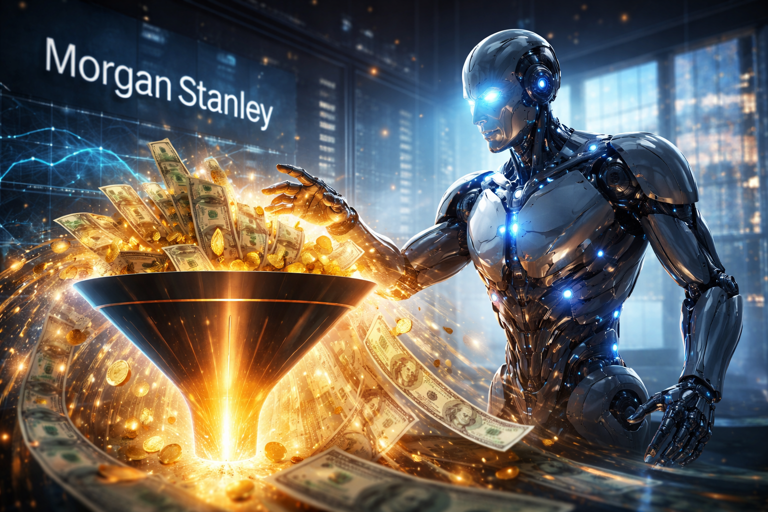 Read more about the article Morgan Stanley opens trillion-dollar wealth funnel to AI agents